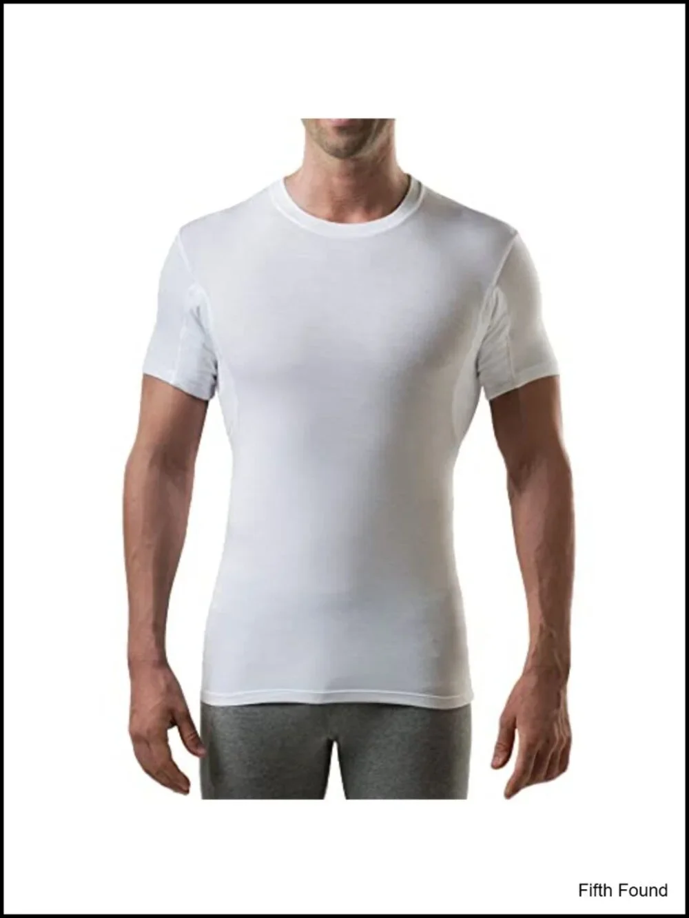 Slim Rayon Sweatproof Undershirt for Men